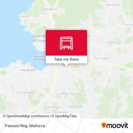 Paisses-Reg map