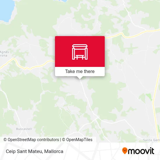 Ceip Sant Mateu map
