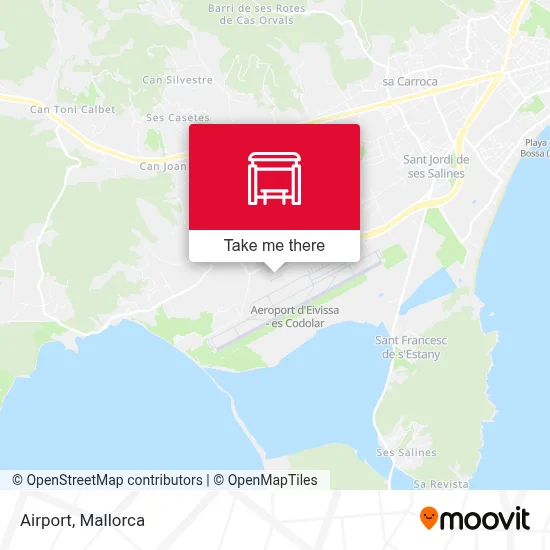 Aeroport map