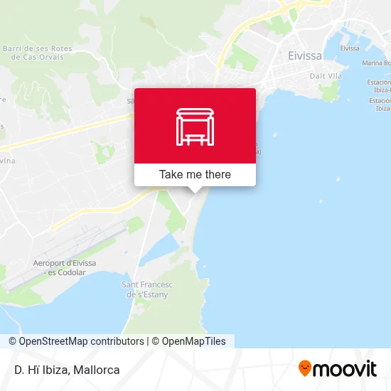 D. Hï Ibiza map