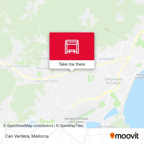 mapa Can Verdera