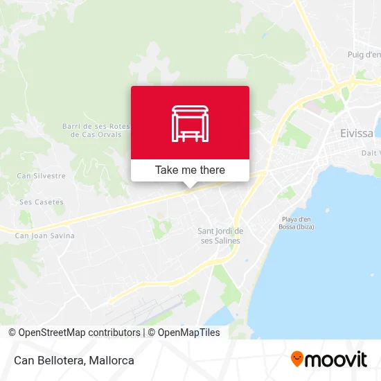 Can Bellotera map