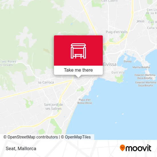 Seat map