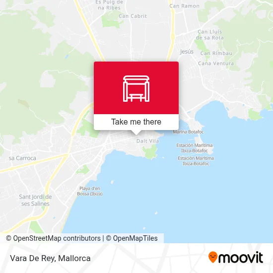 Vara De Rey map