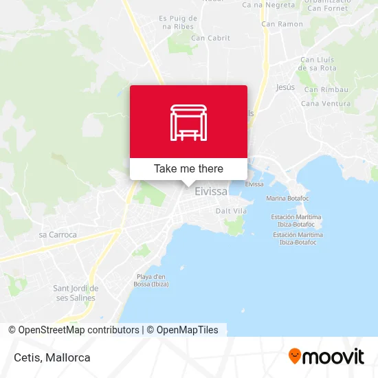 mapa Cetis