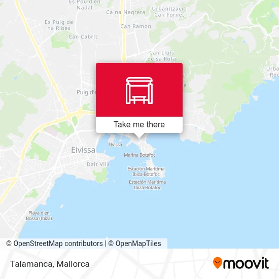 Talamanca map