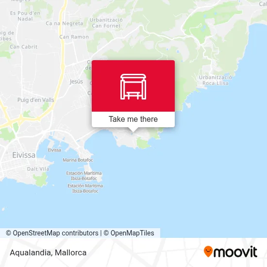 Aqualandia map