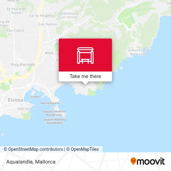 Aqualandia map