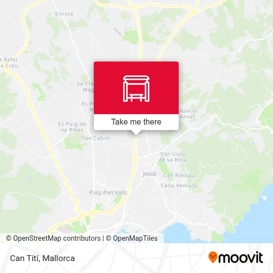 Can Tití map