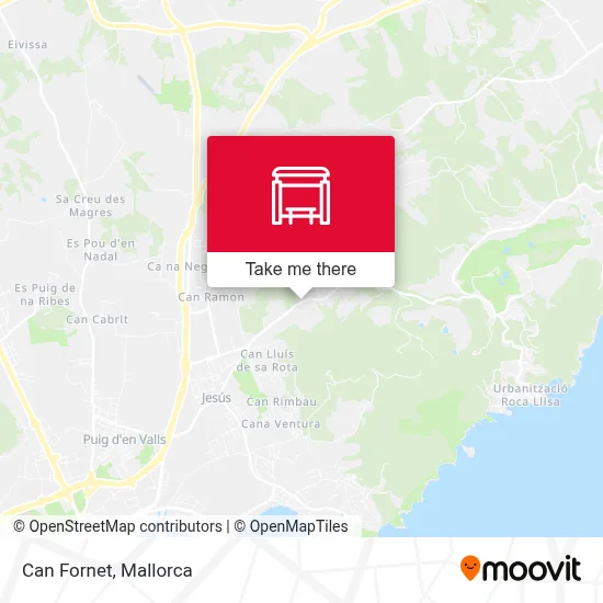 Can Fornet map