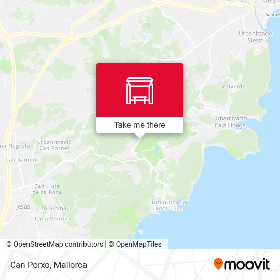 Can Porxo map