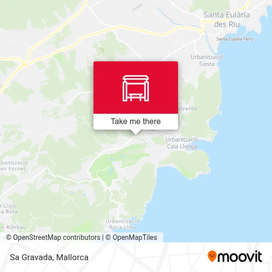Sa Gravada map
