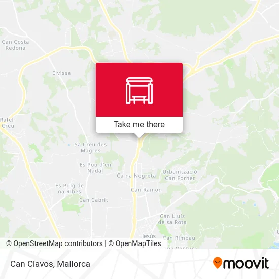 Can Clavos map