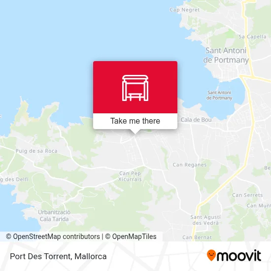 Port Des Torrent map