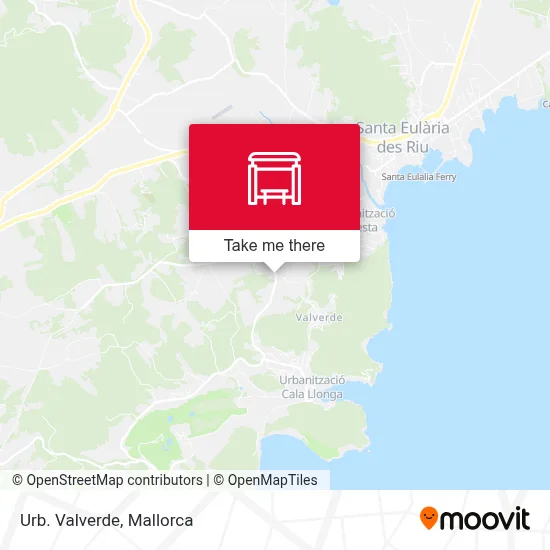 Urb. Valverde map