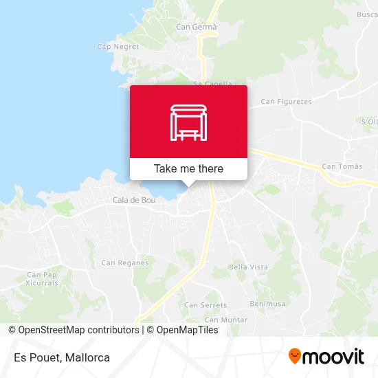 Es Pouet map