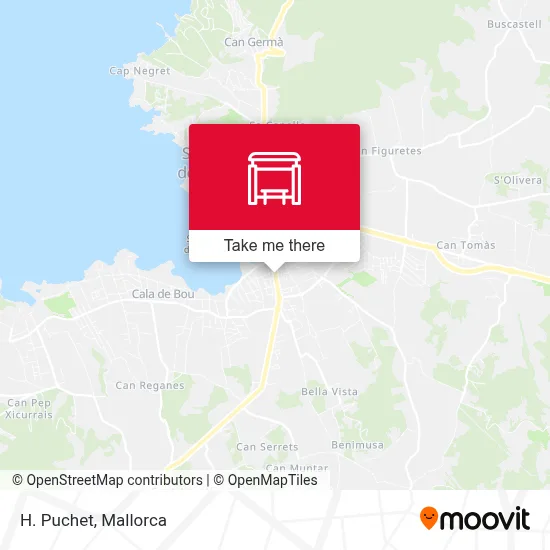 mapa H. Puchet