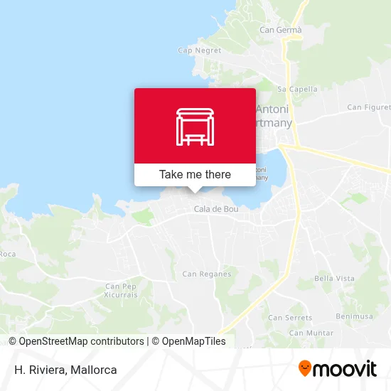 H. Riviera map