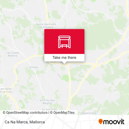 Ca Na Marca map