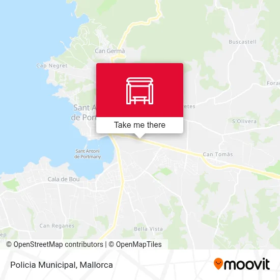 Policia Municipal map