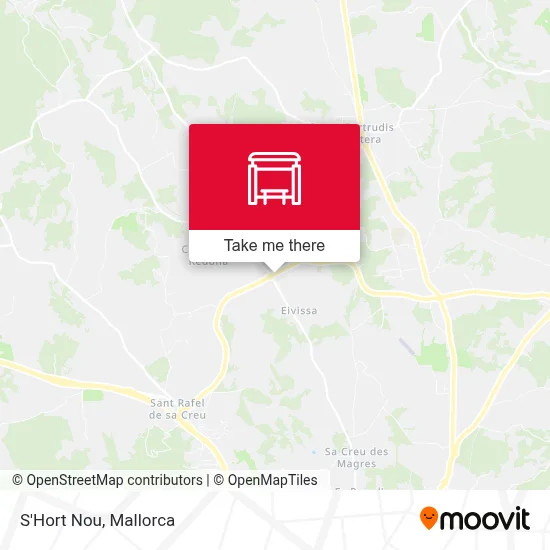 S'Hort Nou map