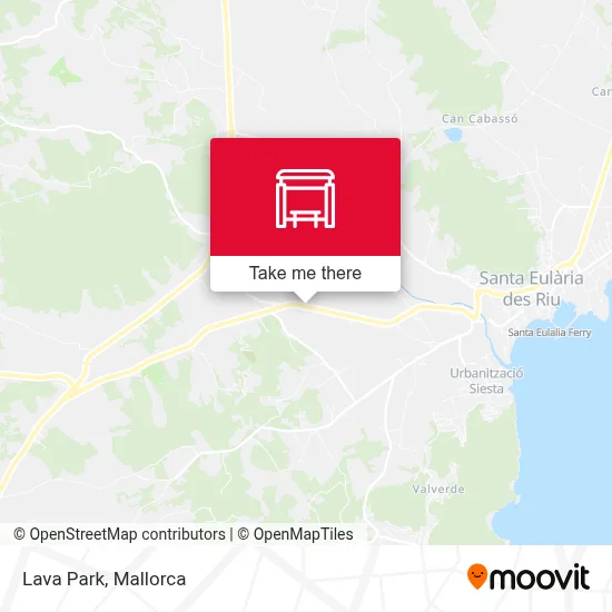 Lava Park map