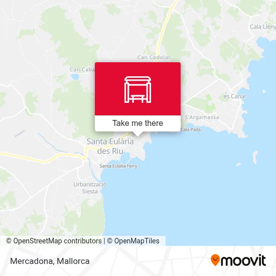 Mercadona map