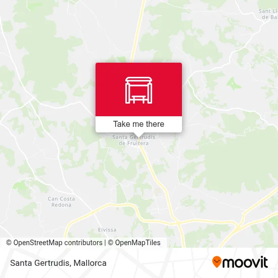 Santa Gertrudis map