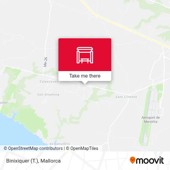 Binixiquer (T.) map