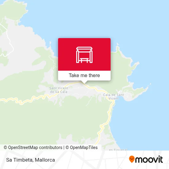 mapa Sa Timbeta