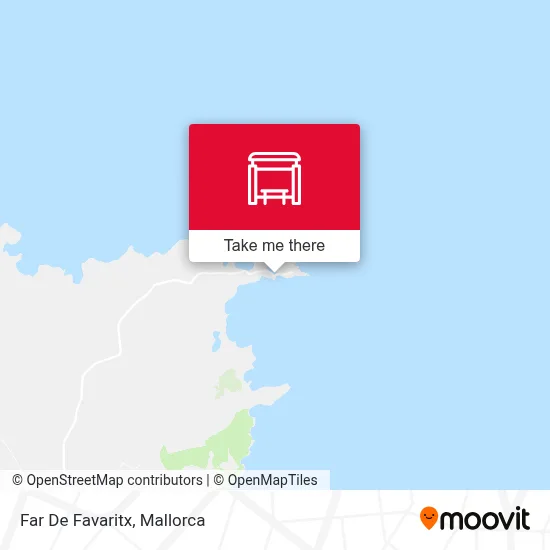 Far De Favaritx map