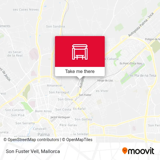 Son Fuster Vell map