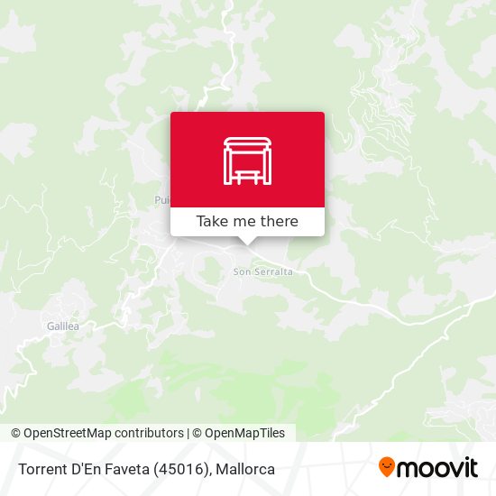 mapa Torrent D'En Faveta (45016)