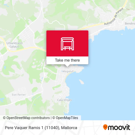 Pere Vaquer Ramis 1 (11040) map