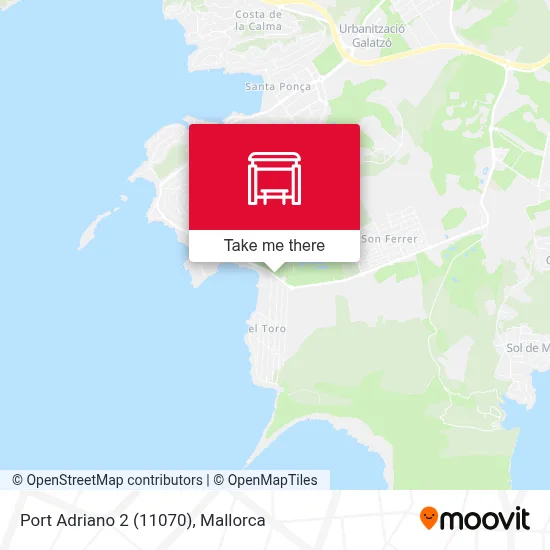 Port Adriano 2 (11070) map
