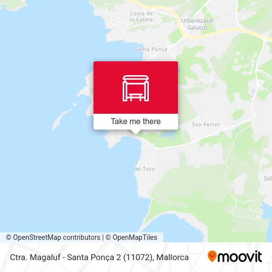 Ctra. Magaluf - Santa Ponça 2 (11072) map