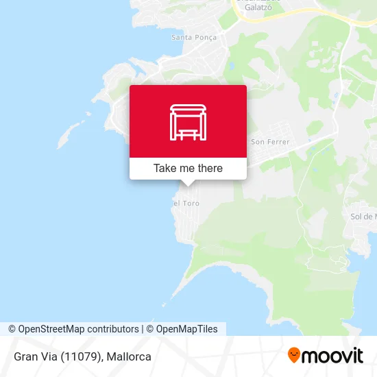 Gran Via (11079) map