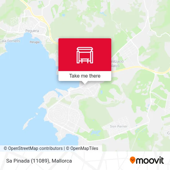 Sa Pinada (11089) map