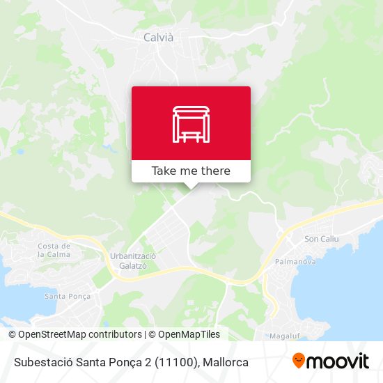 Subestació Santa Ponça 2 (11100) map