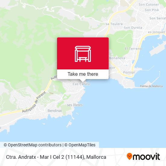Ctra. Andratx - Mar I Cel 2 (11144) map