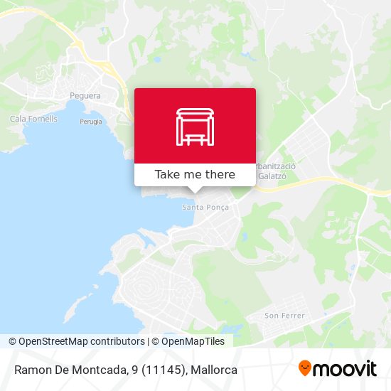 Ramon De Montcada, 9 (11145) map