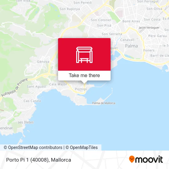 mapa Porto Pi 1 (40008)