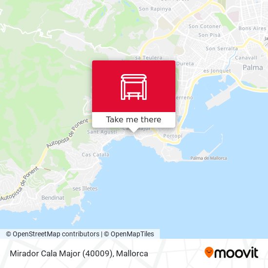 Mirador Cala Major (40009) map