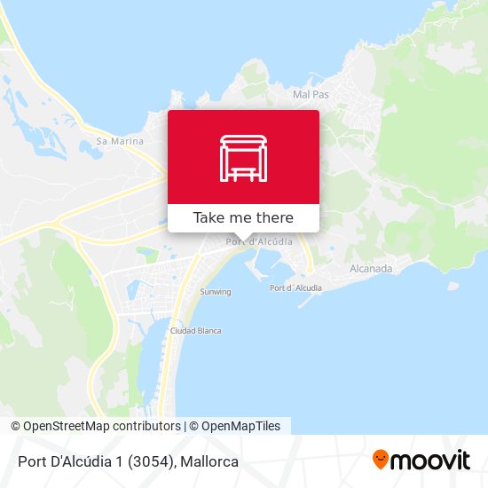 Port D'Alcúdia 1 (3054) map