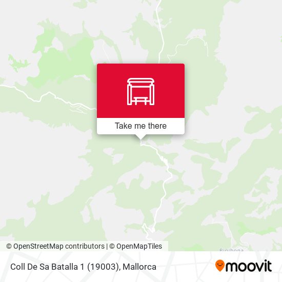 Coll De Sa Batalla 1 (19003) map