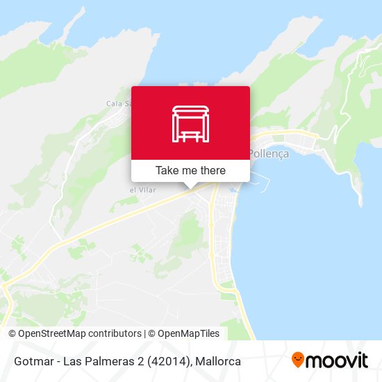 Gotmar - Las Palmeras 2 (42014) map
