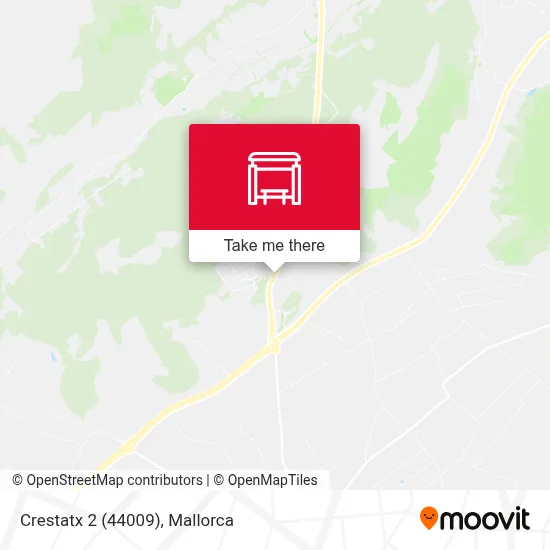 Crestatx 2 (44009) map