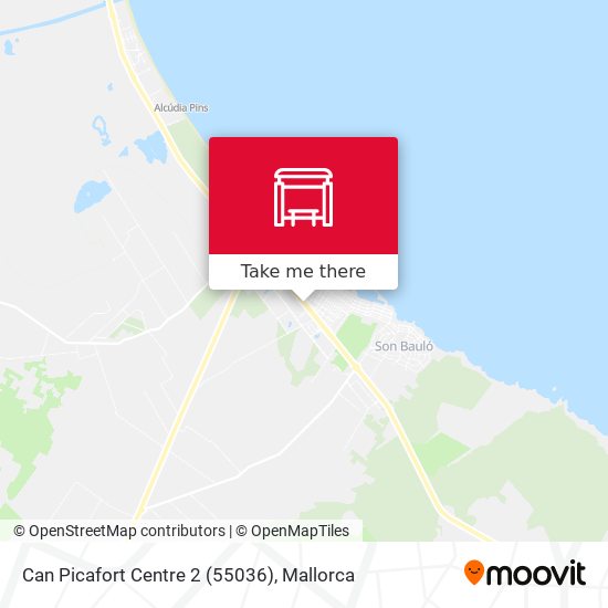Can Picafort Centre 2 (55036) map
