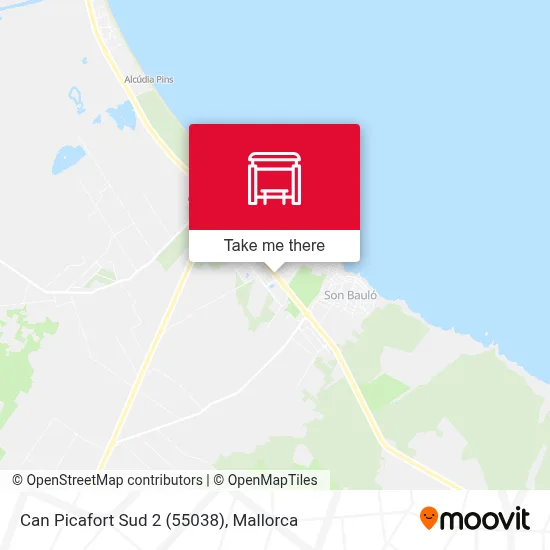 Can Picafort Sud 2 (55038) map