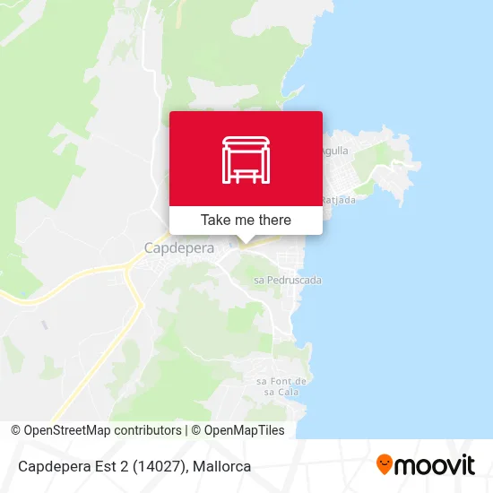 Capdepera Est 2 (14027) map